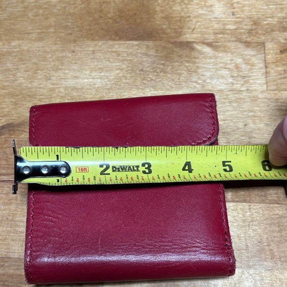 Patricia Nash Red Leather Wallet - Picture 10 of 11